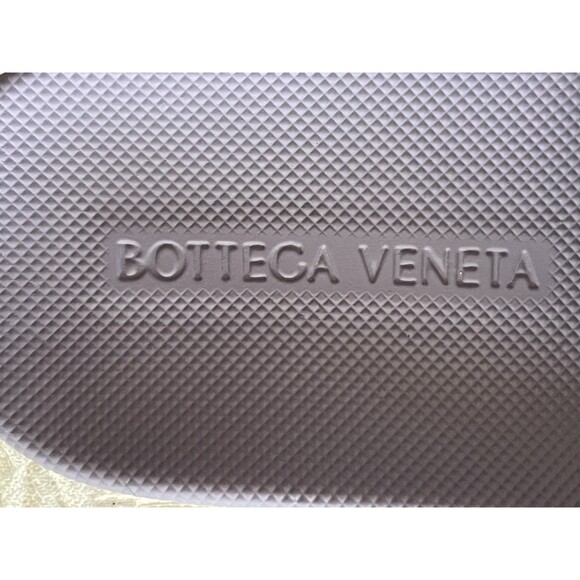 Bottega Veneta Purple Lavender PVC Sandal Flat Slides Made in Italy Lady Size 39 - Picture 14 of 15